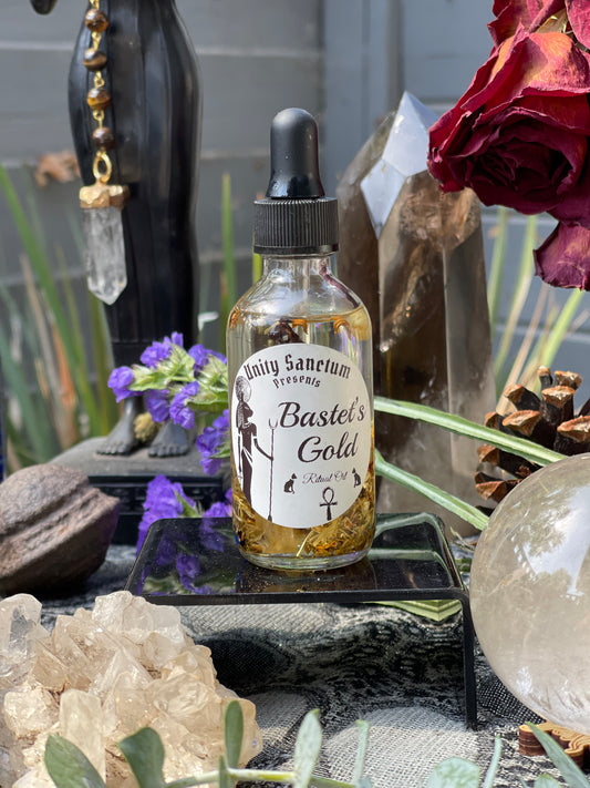 Bastet’s Gold Ritual Oil