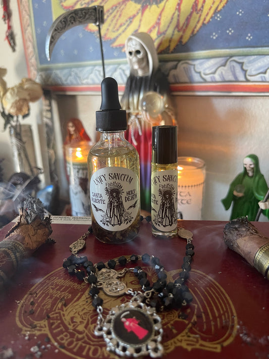Santa Muerte - Mictecacihuatl - Holy Death Ritual Oil