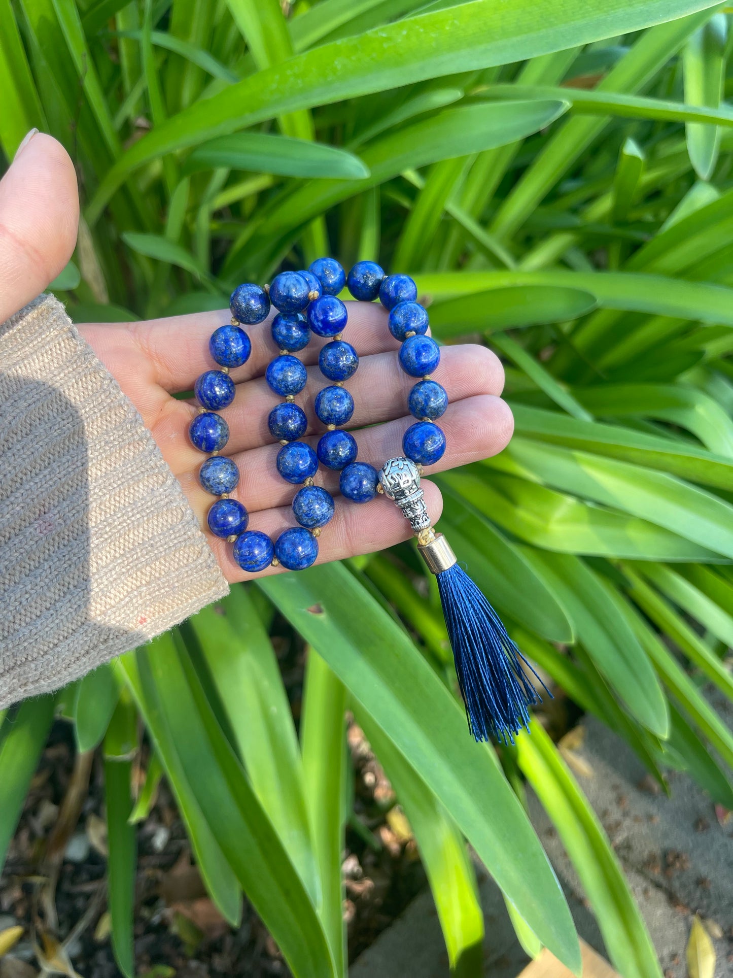 Lapis Lazuli Pocket Mala