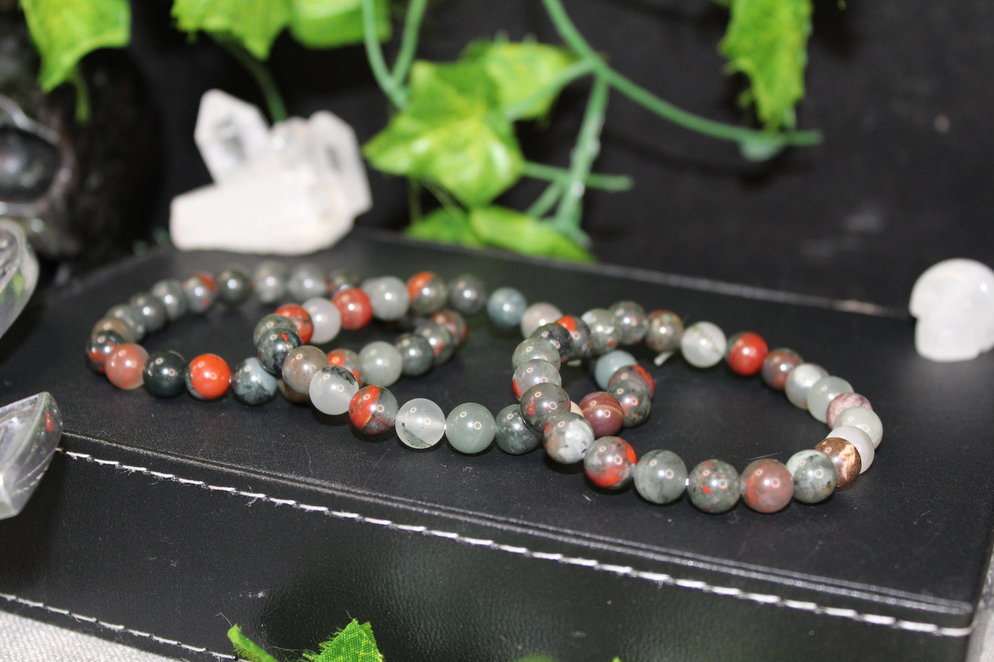 African Bloodstone Bracelet